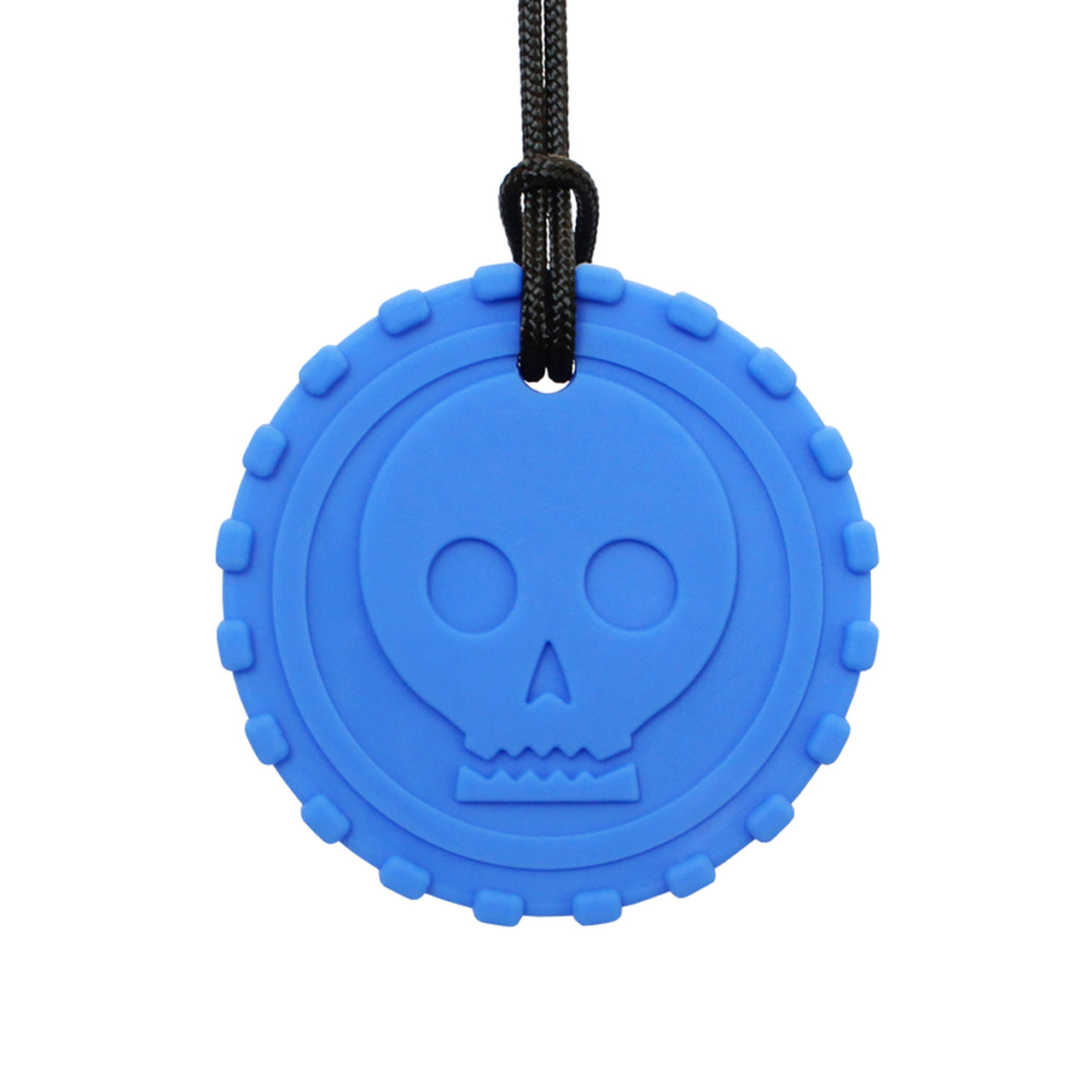 ARK's Pirate Coin Chew Necklace Royal Blue, XXT - Toughest