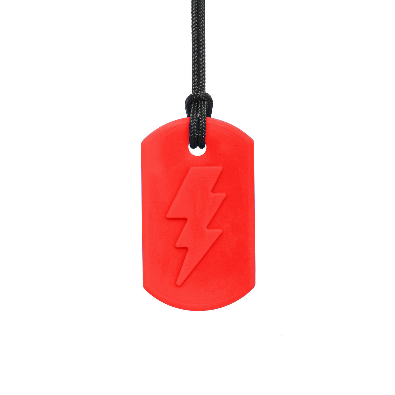 ARK's Bolt Bite™ Lightning Chew Necklace Red- Standard