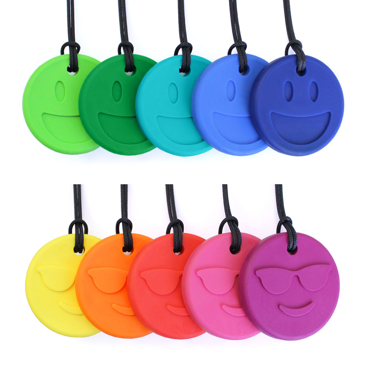 ARK's Smiley Face Chewmoji® Necklace