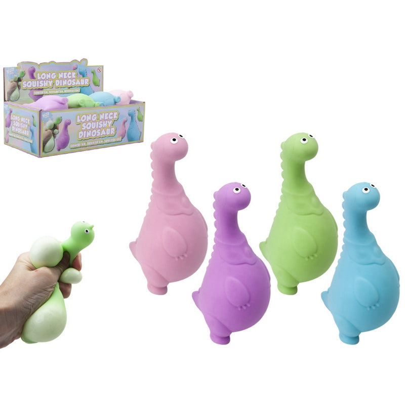 Long Neck Squishy Dinosaur - 12.5cm