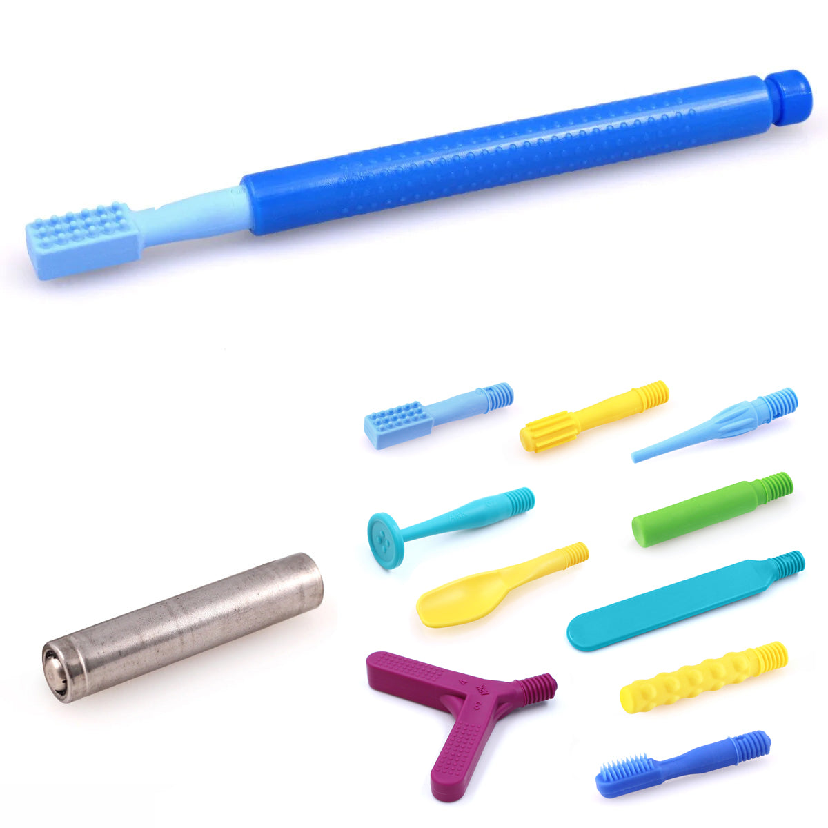 ARK&#39;s Z-Vibe® Tip Kit (10 tips with case, no handle)