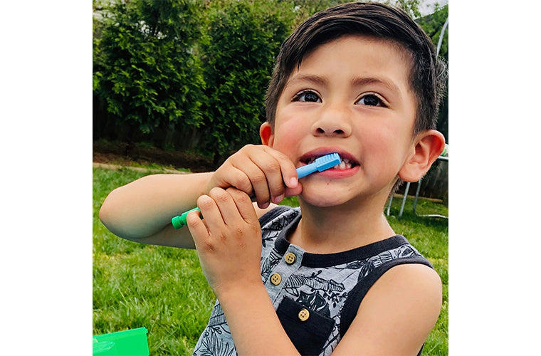 Z-Vibe Probe Tip being used by little boy