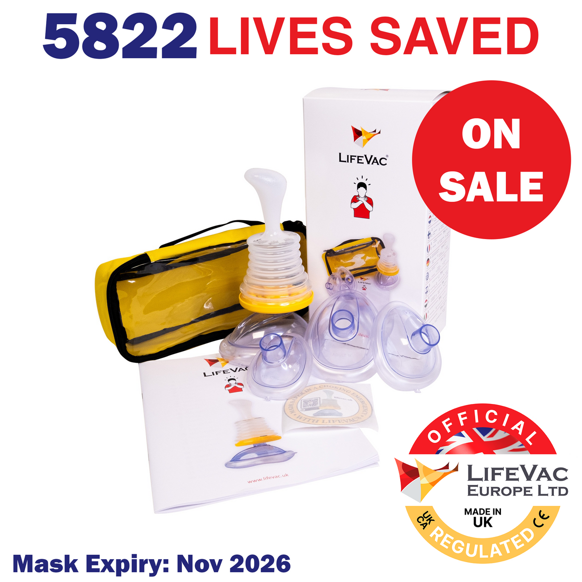 Anti-Choking Travel Kit - LifeVac