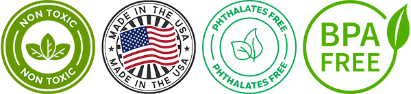 Food save, medical grade, FDA compliant, and contains NO lead, phthalates, PVC, BPA, or latex