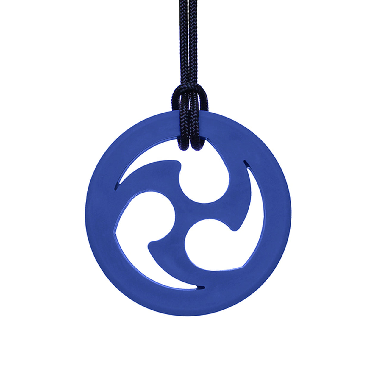 ARK's Ninja Star Chew Necklace Dark Blue, Standard 