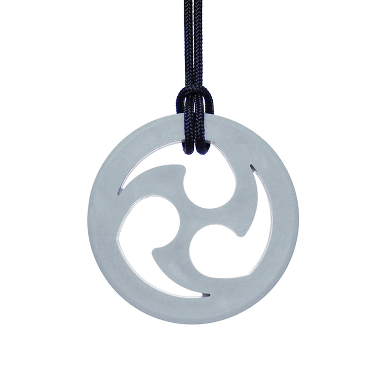 ARK's Ninja Star Chew Necklace Light Grey, Standard