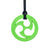 ARK's Ninja Star Chew Necklace Lime Green, XT - Medium