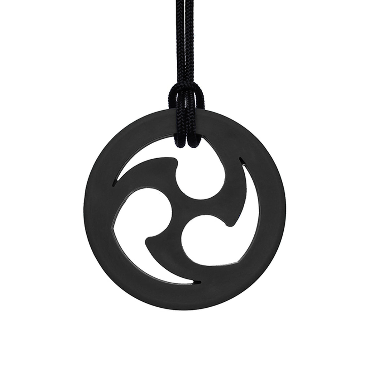 ARK&#39;s Ninja Star Chew Necklace Black, XT - Medium 