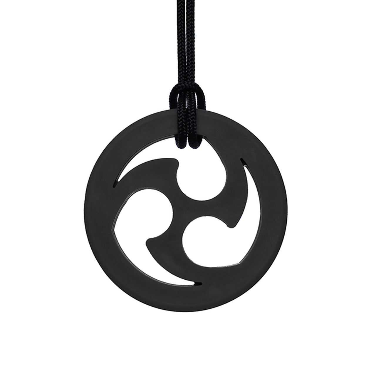 ARK's Ninja Star Chew Necklace Black, XT - Medium 