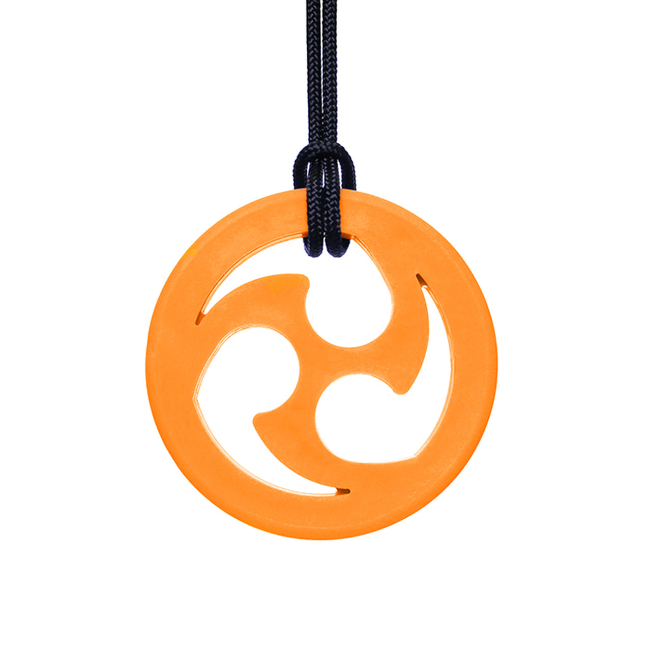 ARK's Ninja Star Chew Necklace Orange, XXT - Toughest