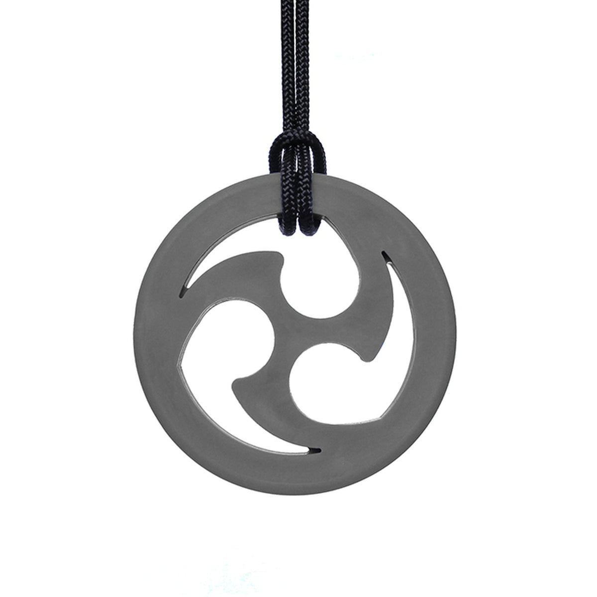 ARK&#39;s Ninja Star Chew Necklace Dark Grey, XXT - Toughest 