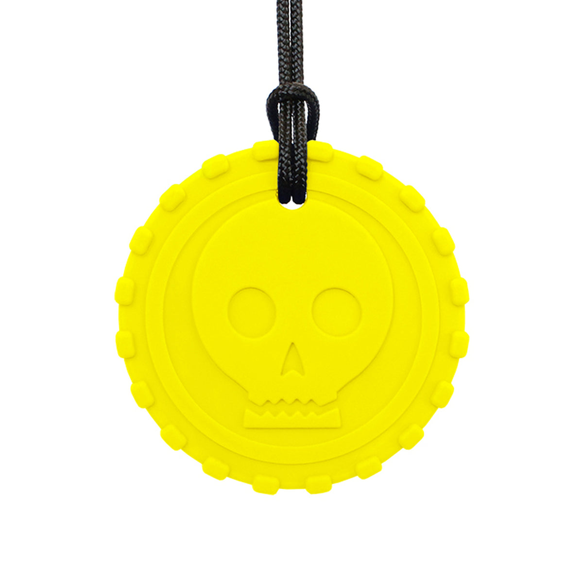 ARK&#39;s Pirate Coin Chew Necklace Yellow, Standard