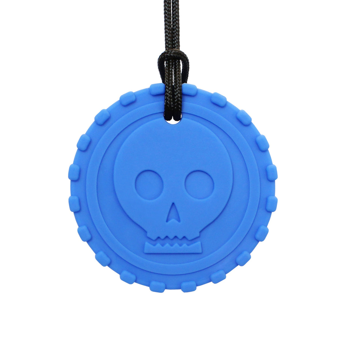 ARK&#39;s Pirate Coin Chew Necklace Royal Blue, XXT - Toughest 