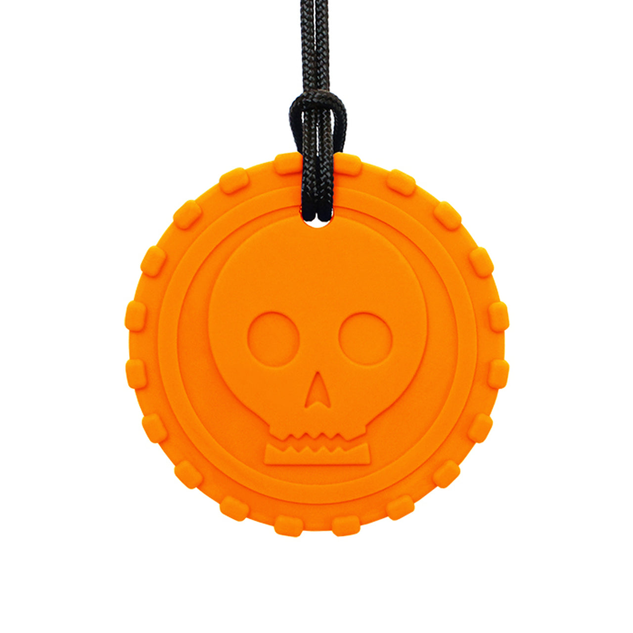 ARK's Pirate Coin Chew Necklace Orange, XXT - Toughest
