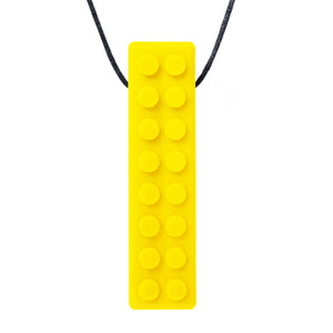 ARK's Brick Stick® Textured Chew Necklace 1 Yellow, Standard