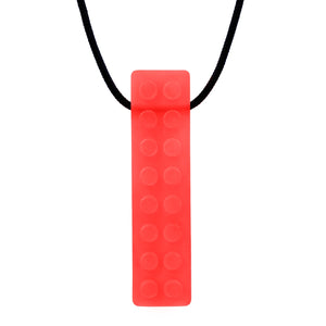 ARK's Brick Stick® Textured Chew Necklace 1 Red , XXT - Toughest