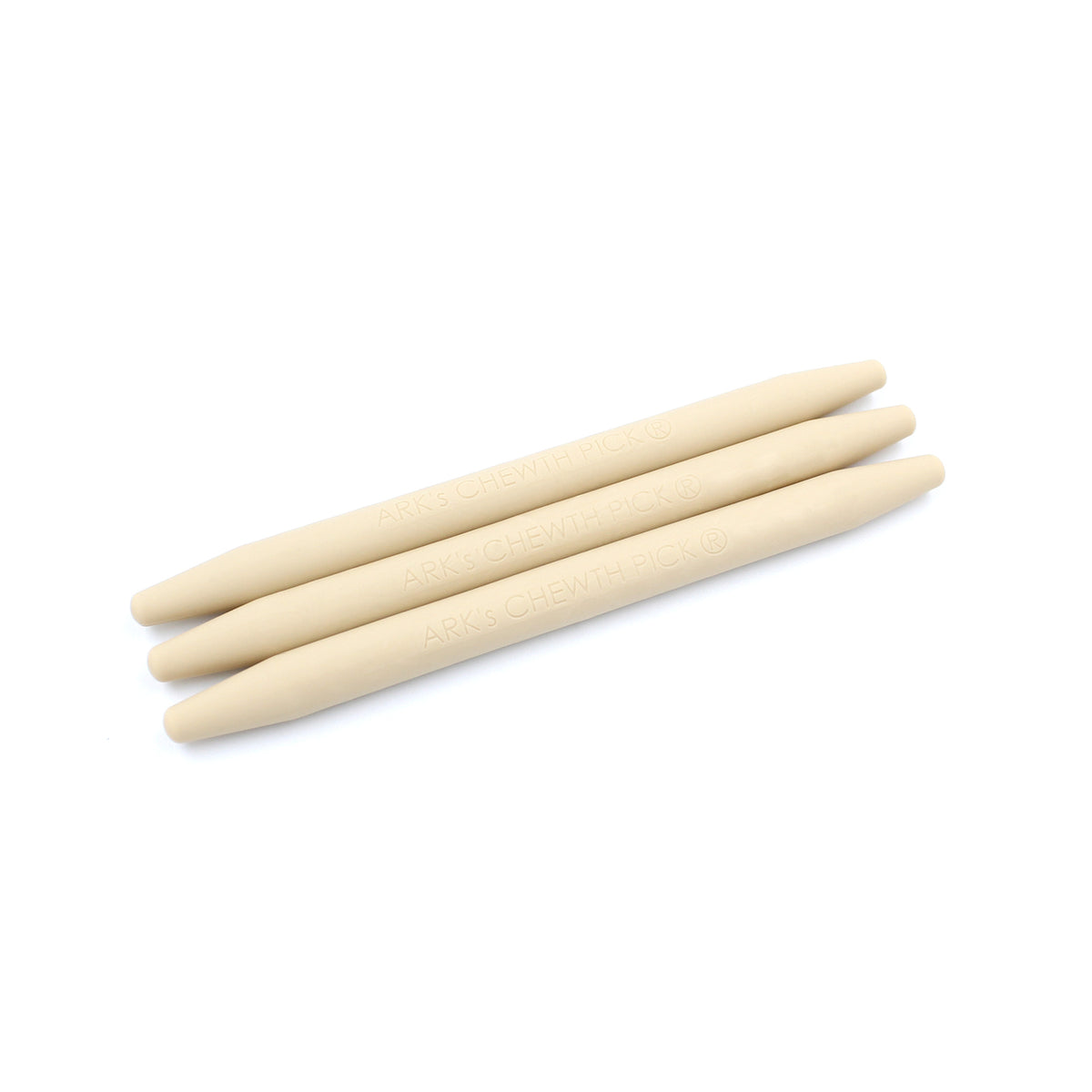 ARK&#39;s Chewth Pick® Chewable &quot;Toothpicks&quot; (Pack of 3) Traditional Pack (3 Tan)