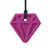 ARK's Diamond Chewable Jewel Necklace Magenta- Standard 