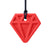 ARK's Diamond Chewable Jewel Necklace Red- Standard