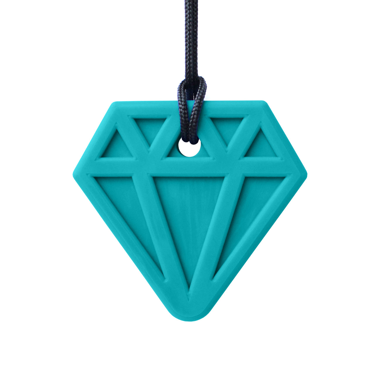 ARK's Diamond Chewable Jewel Necklace Teal- XT - Medium