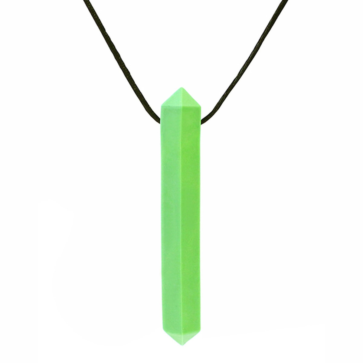 ARK&#39;s Krypto-Bite® Chewable Gem Necklace Lime Green, XT - Medium 
