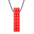 ARK's Brick Stick® Textured Chew Necklace 1 Red, Standard 