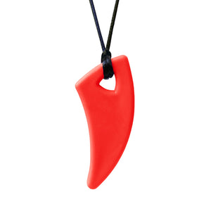 ARK's Saber Tooth Chew Necklace Red, Standard 