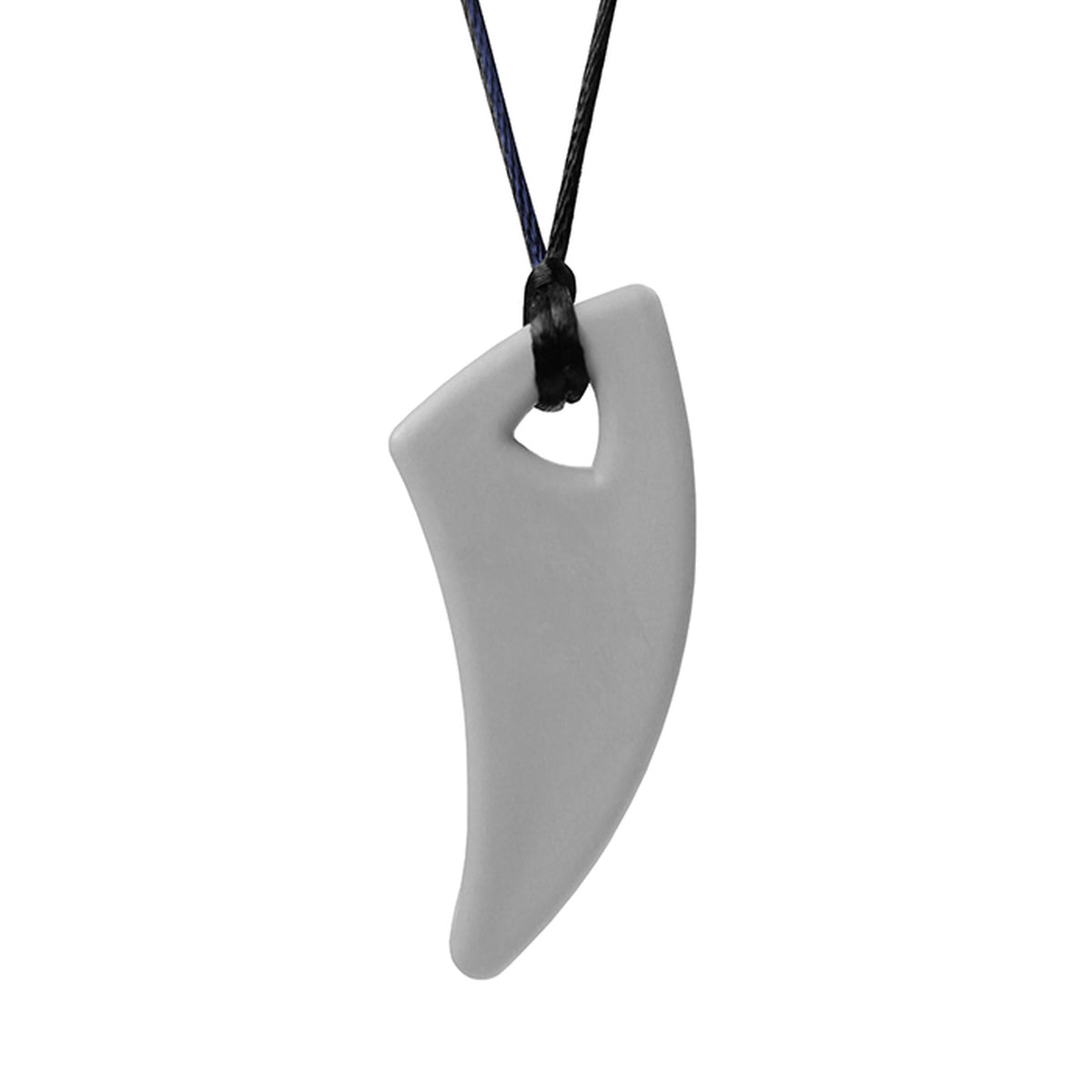 ARK&#39;s Saber Tooth Chew Necklace Light Grey, Standard 