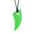 ARK's Saber Tooth Chew Necklace Lime Green, XT - Medium