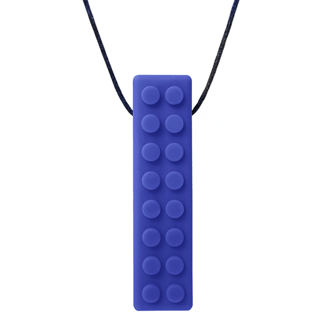 ARK's Brick Stick® Textured Chew Necklace 1 Dark Blue, Standard 