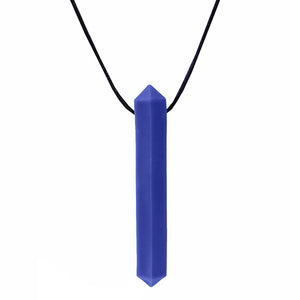ARK's Krypto-Bite® Chewable Gem Necklace Dark Blue, Standard 