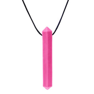 ARK's Krypto-Bite® Chewable Gem Necklace Hot Pink, XT - Medium