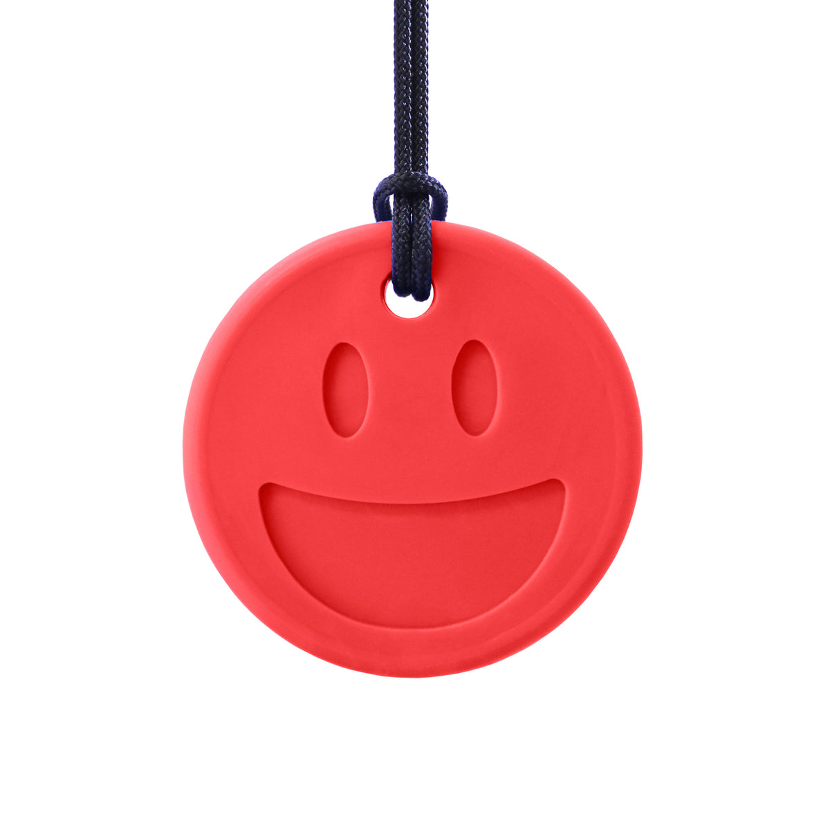 ARK&#39;s Smiley Face Chewmoji® Necklace Red- Standard