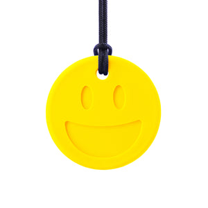 ARK's Smiley Face Chewmoji® Necklace Yellow- Standard 