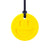 ARK's Smiley Face Chewmoji® Necklace Yellow- Standard 