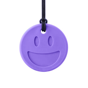ARK's Smiley Face Chewmoji® Necklace Lavender- XXT - Toughest 