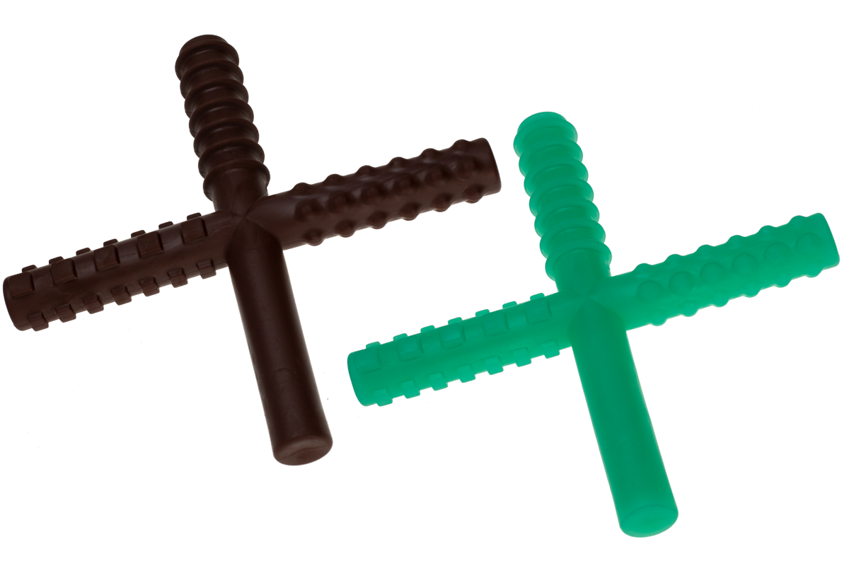 Twin Pack Multi Texture Chewable Fidget Various Flavours - Chew Stixx