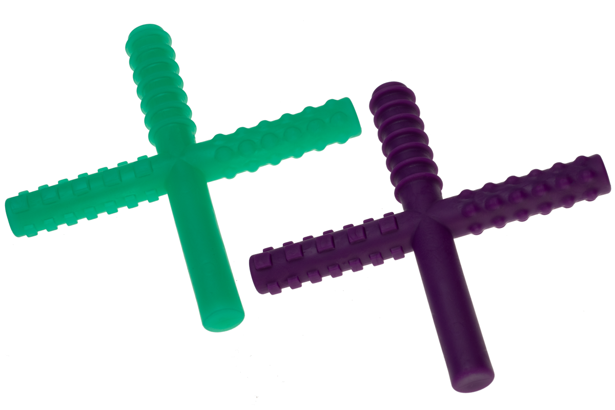 Twin Pack Multi Texture Chewable Fidget Various Flavours - Chew Stixx