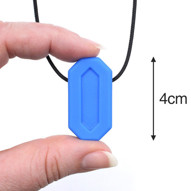 Buy 2 Pack Sensory Chewing Necklace for Autism ADHD Oral Motor Children  with Fabric Chew Band Alternative to Chewing Shirts and Clothing Online at  Low Prices in India - Amazon.in