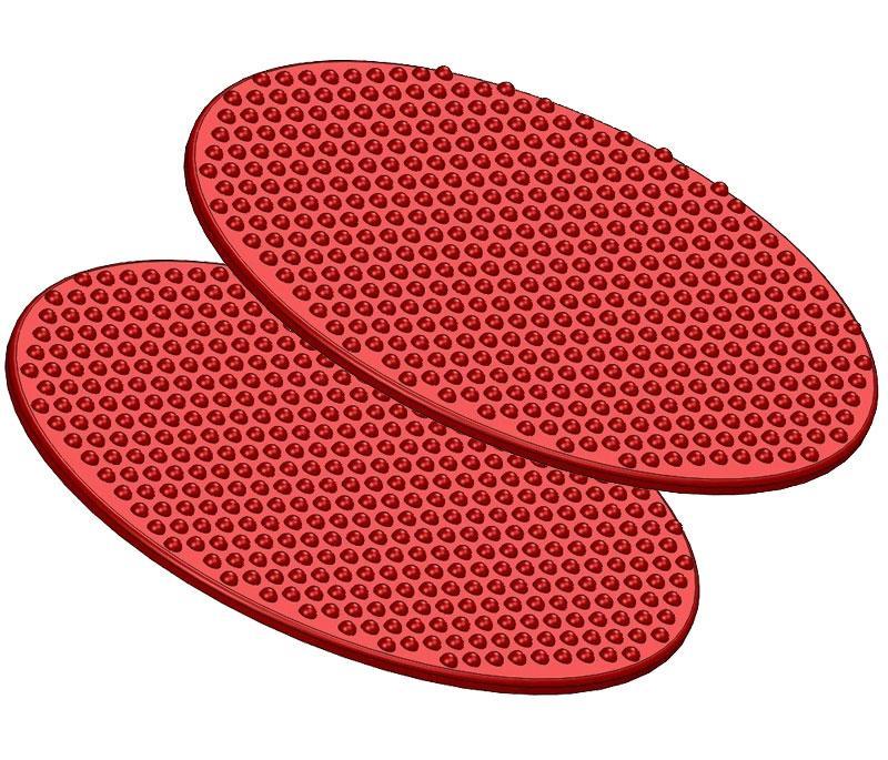 Sensory Seat Pad - Red