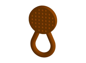 Brown Chew Lolli Knobby Textured (Chocolate Flavour) - Chew Stixx