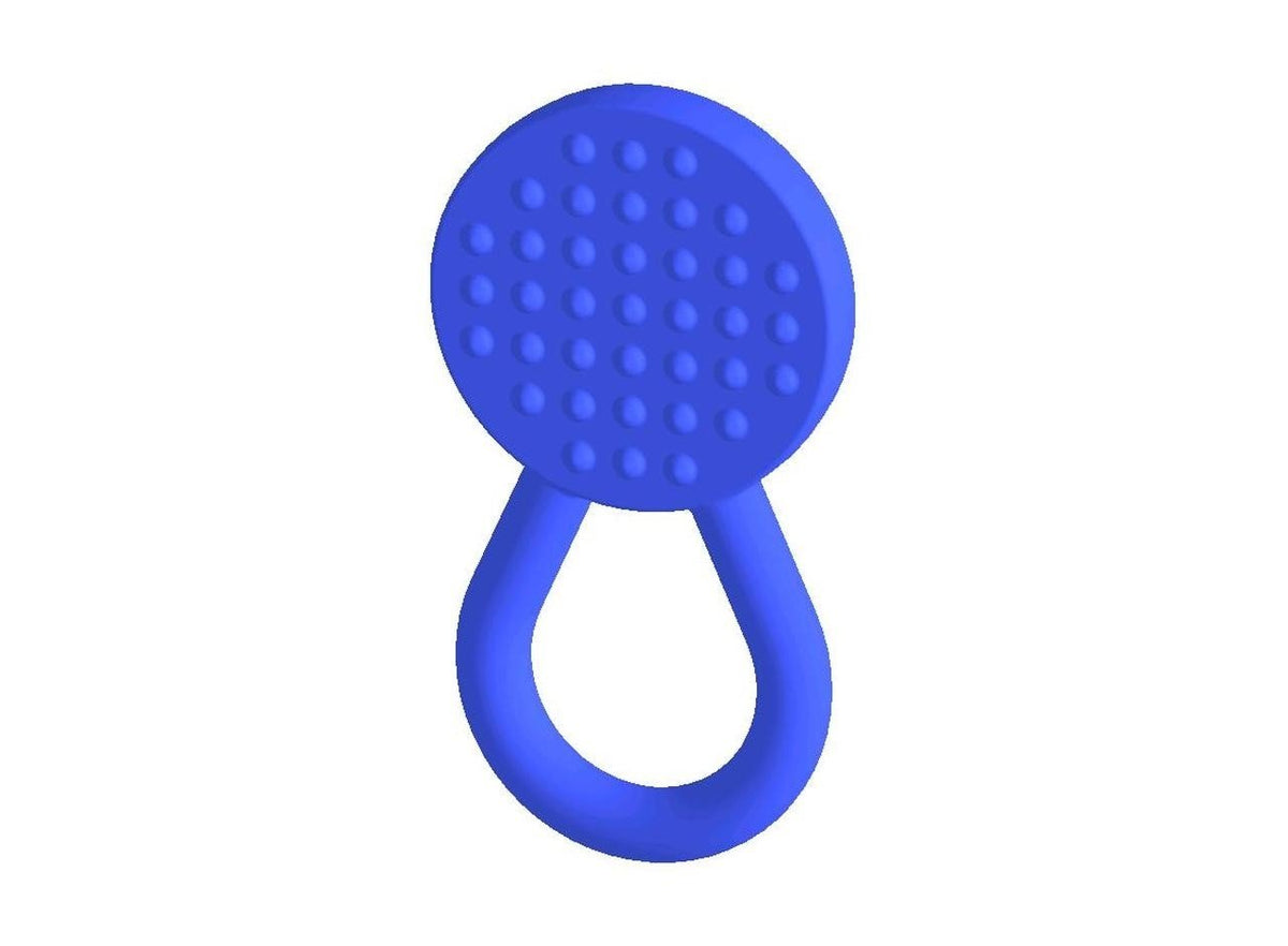 Blue Chew Lolli Knobby Textured (Mint Flavour) - Chew Stixx