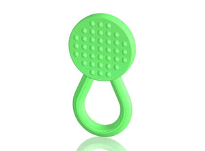 Green Chew Lolli Knobby Textured (Cool Mint Flavour) - Chew Stixx Finally a fun Chew that children enjoy and are not embarrassed of. Offers multiple chewing surfaces for sensory seekers. PVC, Phthalate, and latex free material. FDA approved material.