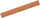 Desk Buddy Multi Textured Tactile Chewable Ruler - Orange