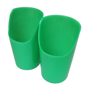 Ark Flexi Cups - Green 200ml - Two Pack