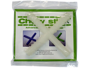 Multi Texture Chewable Fidget Icy Mint Flavour White - Chew Stixx