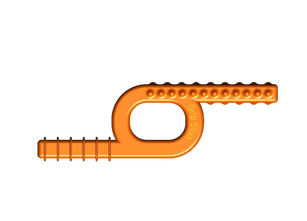 Orange Grip Stixx - Chew Stixx