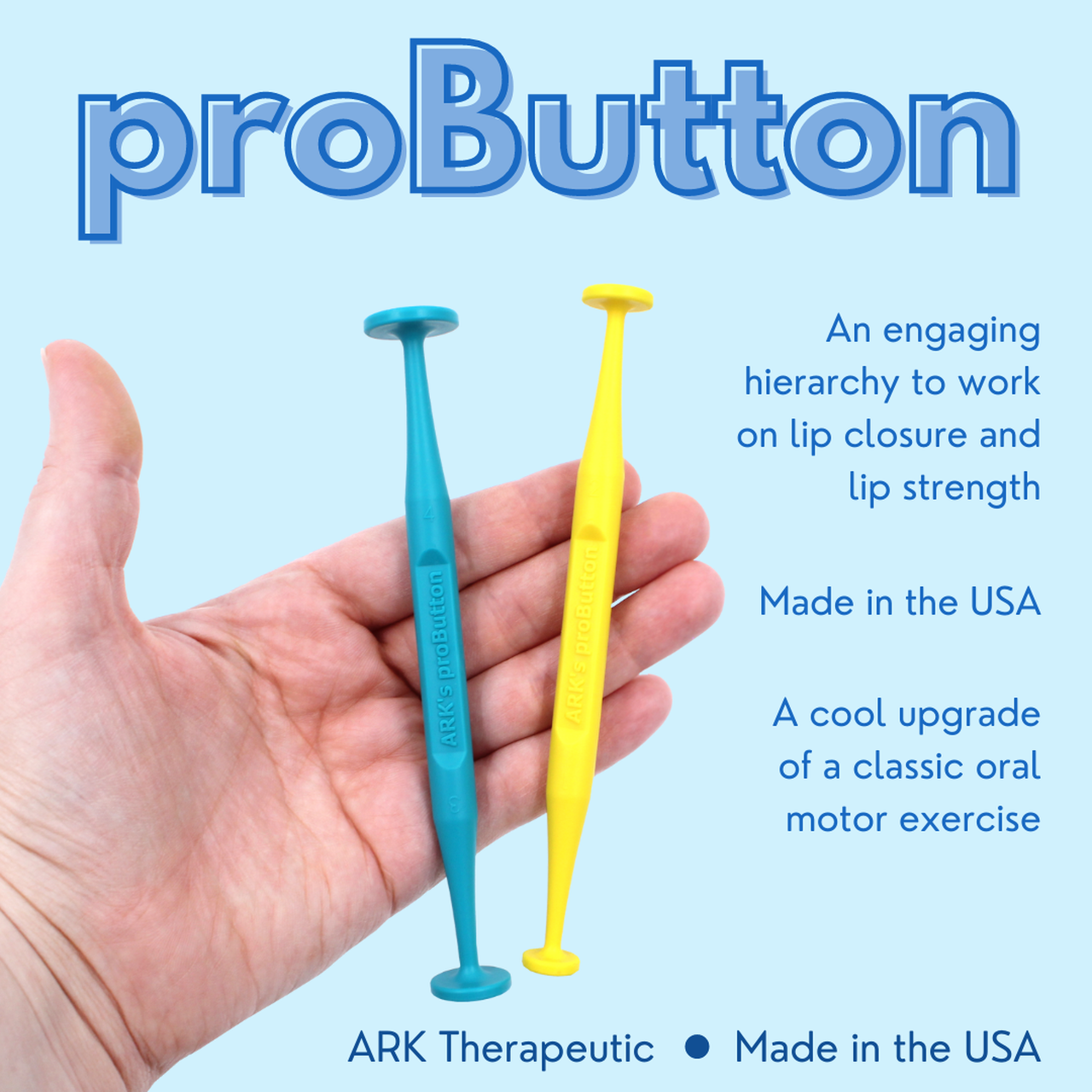 ARK's proButton™ Set for Lip Closure/Strength