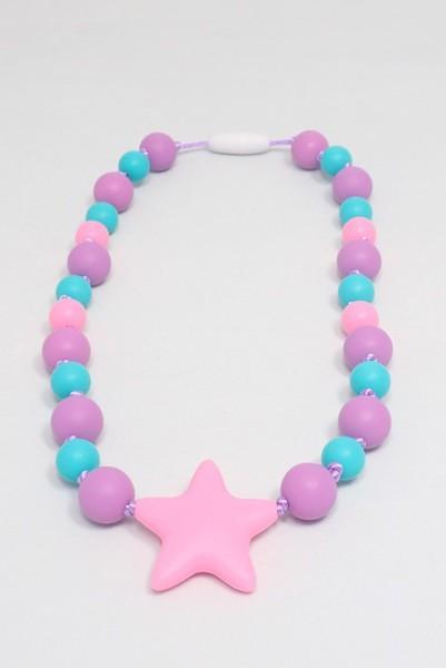 Girls Starlight Collection - Purple-Aqua-Pink with Star