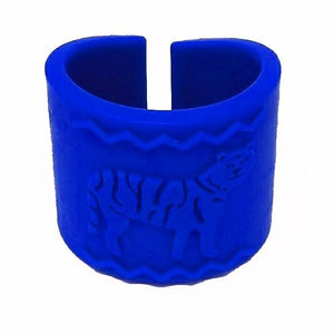 Tactile Tiger Chewable Arm Band - Blue